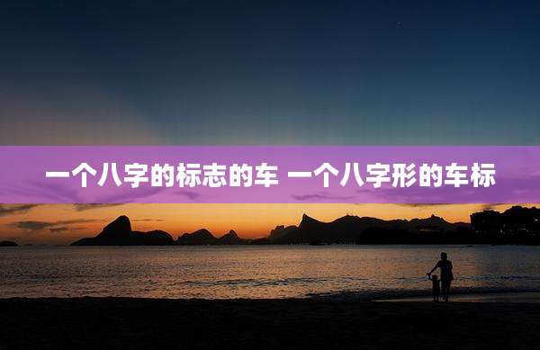 一个八字的标志的车 一个八字形的车标