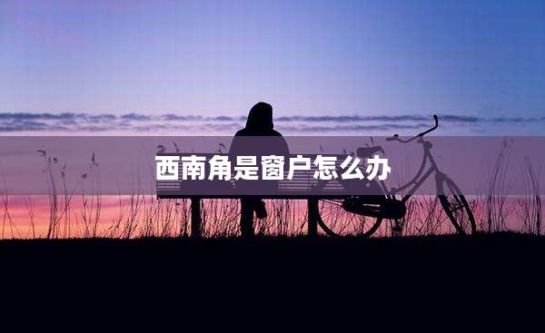 西南角是窗户怎么办