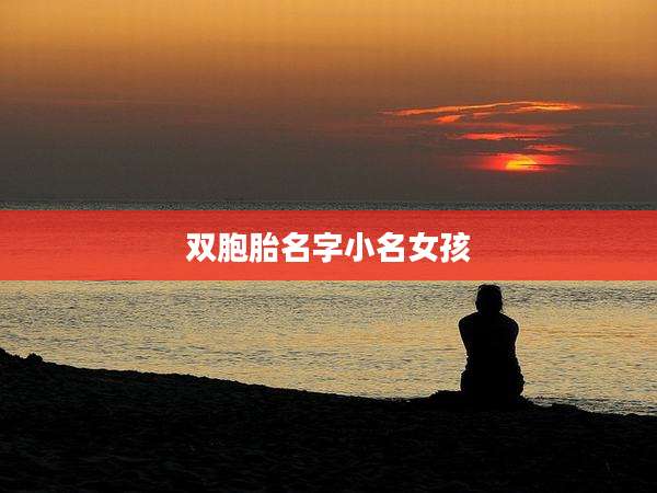 双胞胎名字小名女孩