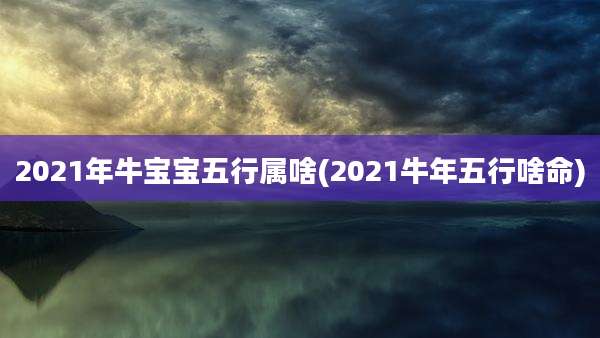 2021年牛宝宝五行属啥(2021牛年五行啥命)
