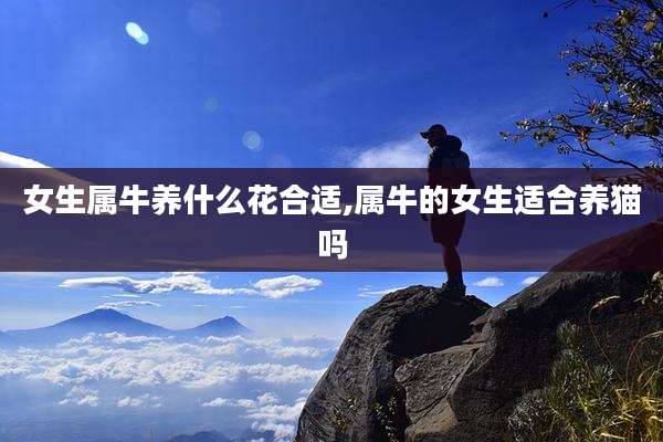 女生属牛养什么花合适,属牛的女生适合养猫吗