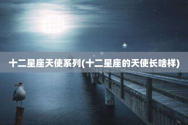 十二星座天使系列(十二星座的天使长啥样)