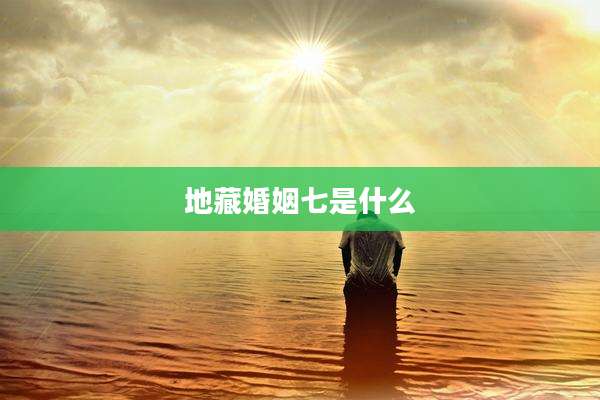 地藏婚姻七是什么