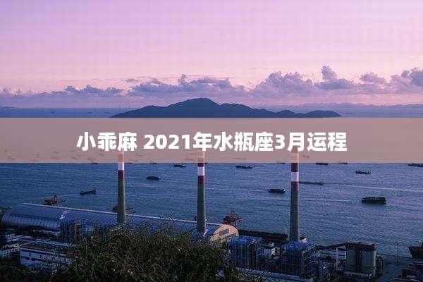 小乖麻 2021年水瓶座3月运程