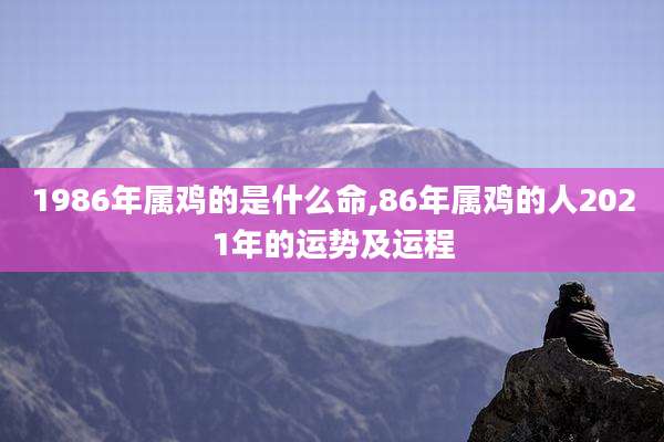 1986年属鸡的是什么命,86年属鸡的人2021年的运势及运程
