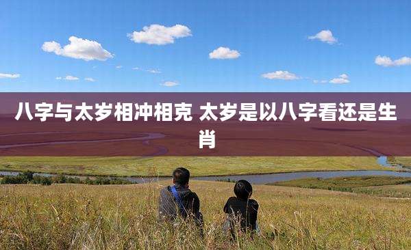 八字与太岁相冲相克 太岁是以八字看还是生肖