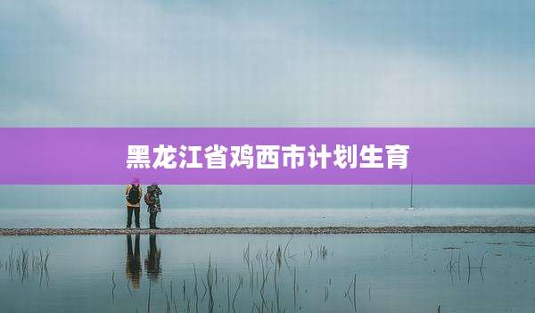 黑龙江省鸡西市计划生育