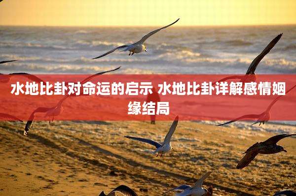 水地比卦对命运的启示 水地比卦详解感情姻缘结局