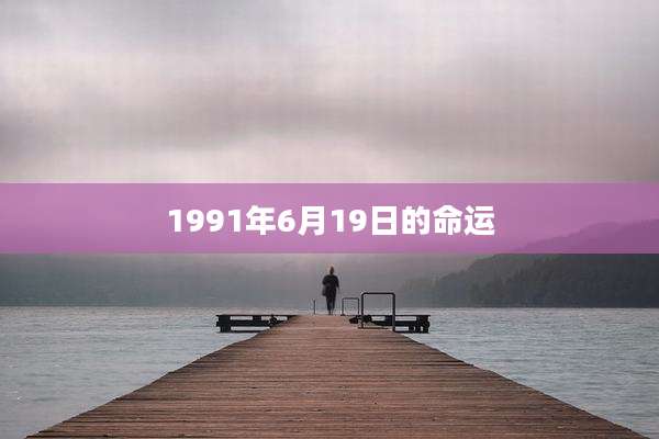 1991年6月19日的命运