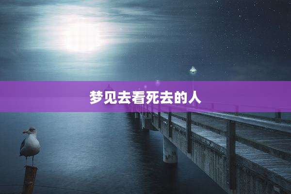梦见去看死去的人