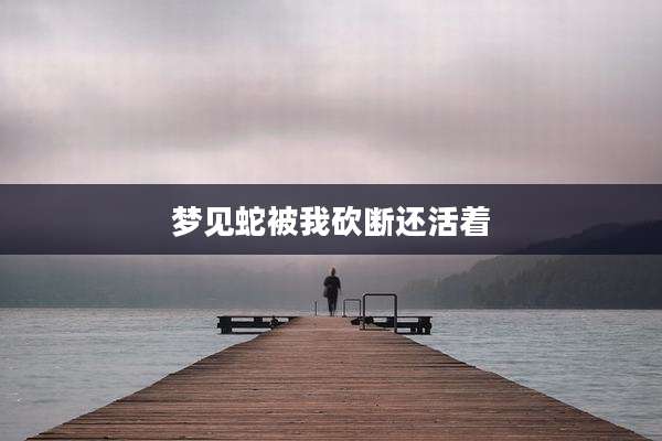 梦见蛇被我砍断还活着