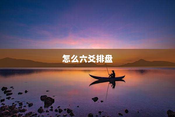 怎么六爻排盘