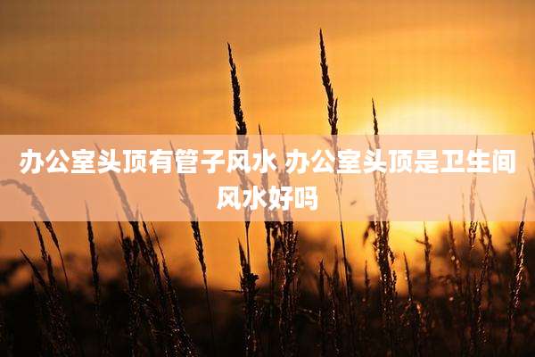 办公室头顶有管子风水 办公室头顶是卫生间风水好吗