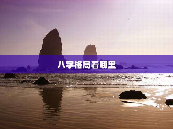 八字格局看哪里