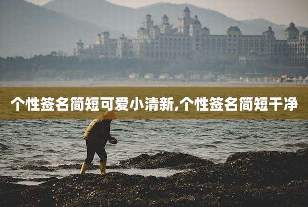 个性签名简短可爱小清新,个性签名简短干净