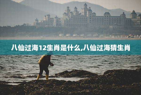 八仙过海12生肖是什么,八仙过海猜生肖
