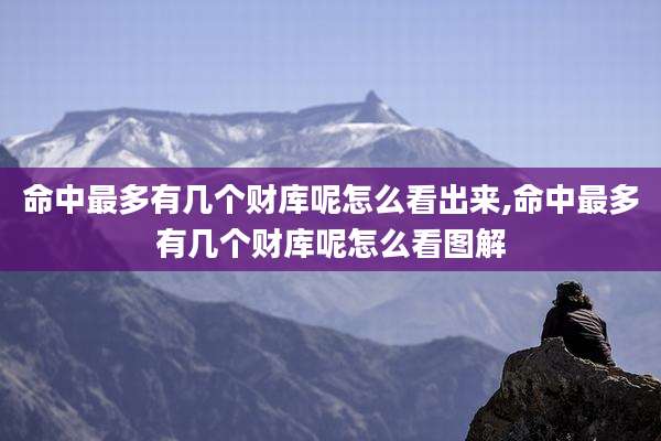 命中最多有几个财库呢怎么看出来,命中最多有几个财库呢怎么看图解