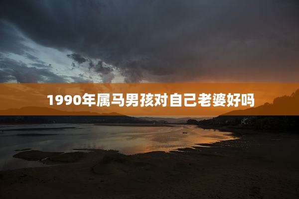 1990年属马男孩对自己老婆好吗