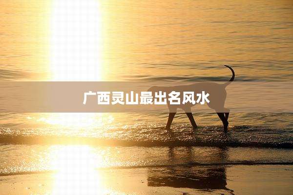 广西灵山最出名风水