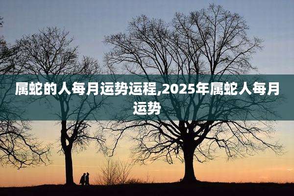 属蛇的人每月运势运程,2025年属蛇人每月运势