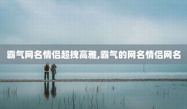 霸气网名情侣超拽高雅,霸气的网名情侣网名