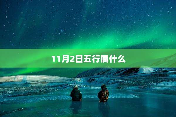 11月2日五行属什么