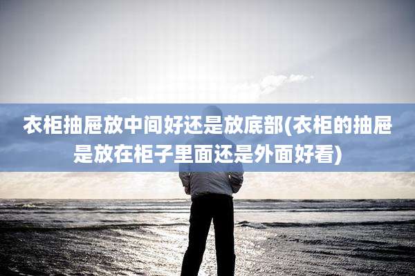 衣柜抽屉放中间好还是放底部(衣柜的抽屉是放在柜子里面还是外面好看)