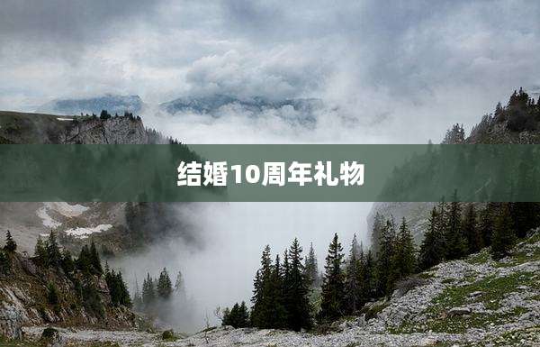 结婚10周年礼物