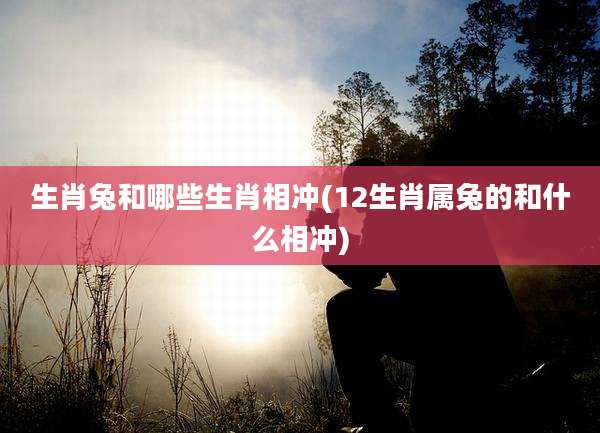 生肖兔和哪些生肖相冲(12生肖属兔的和什么相冲)