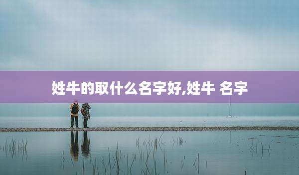 姓牛的取什么名字好,姓牛 名字
