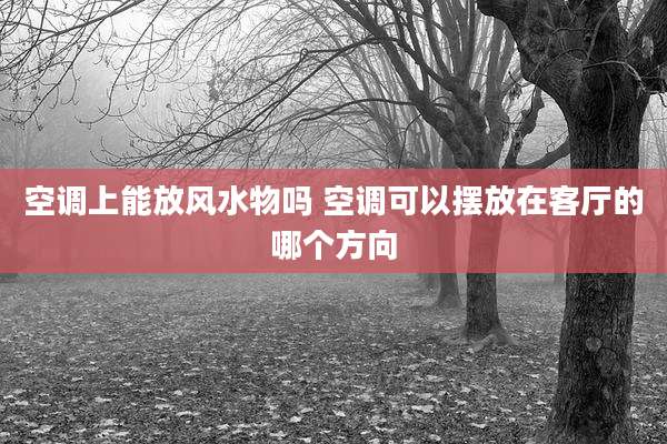 空调上能放风水物吗 空调可以摆放在客厅的哪个方向