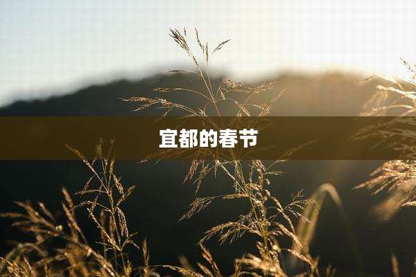 宜都的春节