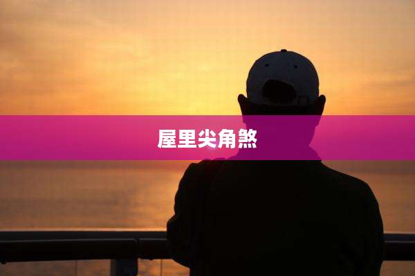 屋里尖角煞