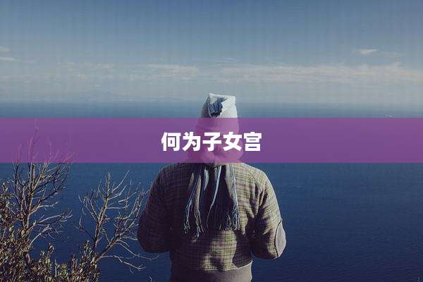 何为子女宫