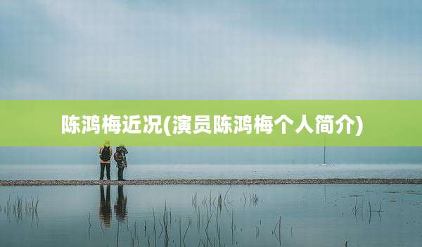 陈鸿梅近况(演员陈鸿梅个人简介)