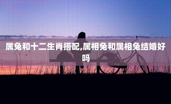 属兔和十二生肖搭配,属相兔和属相兔结婚好吗