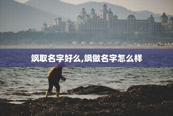 飒取名字好么,飒做名字怎么样