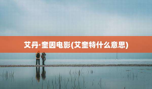 艾丹·奎因电影(艾奎特什么意思)