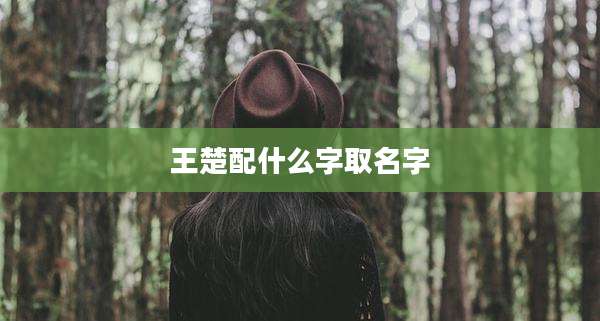 王楚配什么字取名字