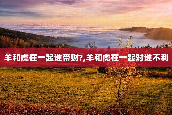 羊和虎在一起谁带财?,羊和虎在一起对谁不利