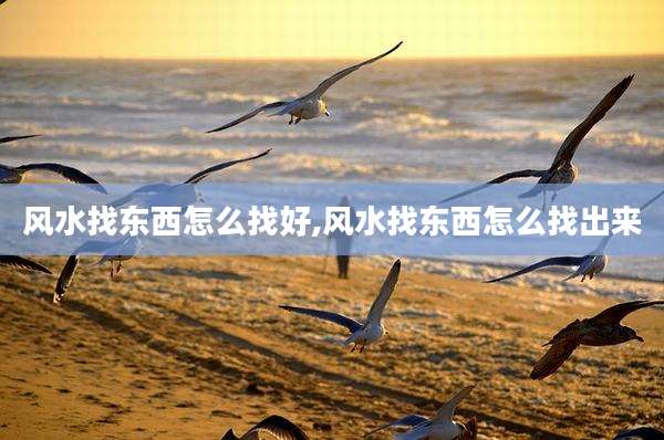 风水找东西怎么找好,风水找东西怎么找出来