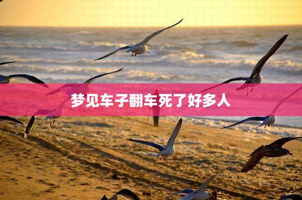 梦见车子翻车死了好多人