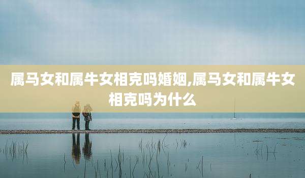 属马女和属牛女相克吗婚姻,属马女和属牛女相克吗为什么