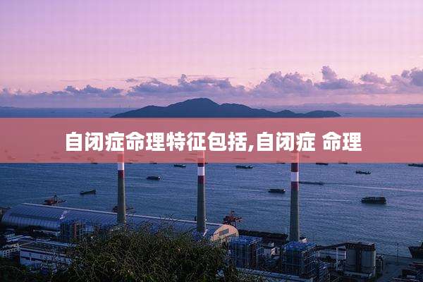 自闭症命理特征包括,自闭症 命理