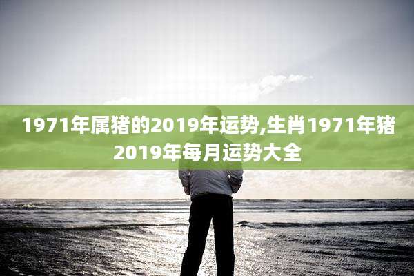 1971年属猪的2019年运势,生肖1971年猪2019年每月运势大全