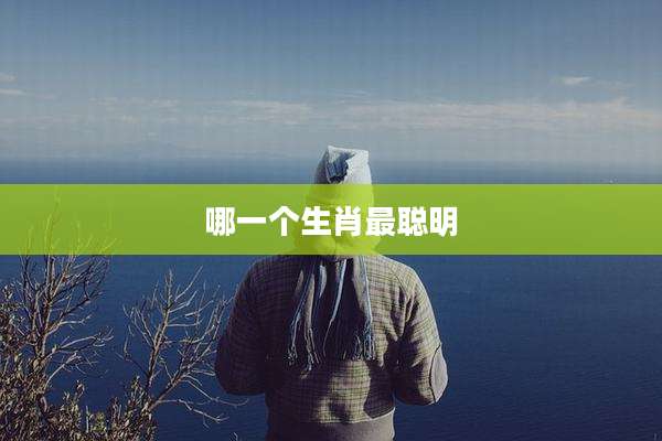 哪一个生肖最聪明
