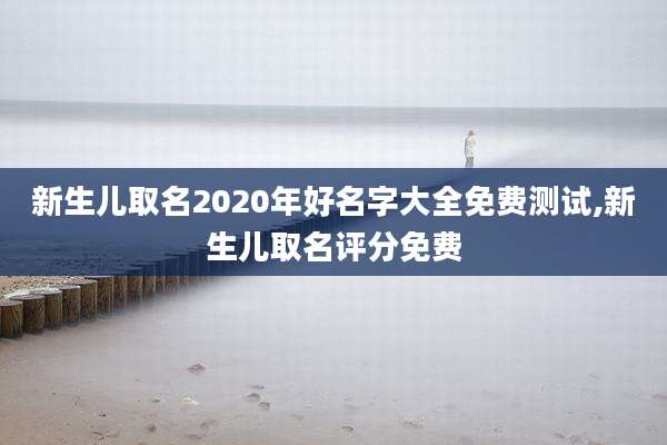 新生儿取名2020年好名字大全免费测试,新生儿取名评分免费