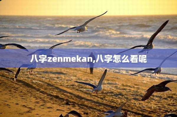 八字zenmekan,八字怎么看呢