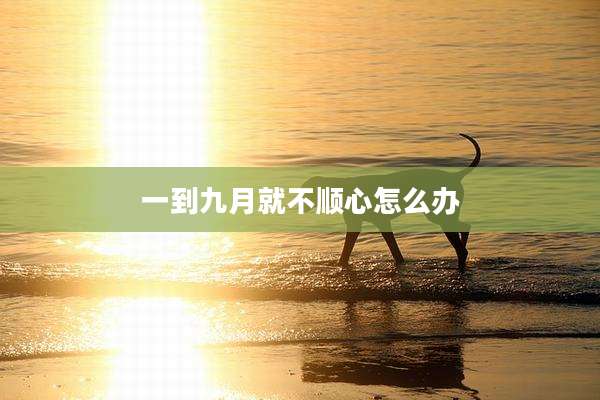 一到九月就不顺心怎么办