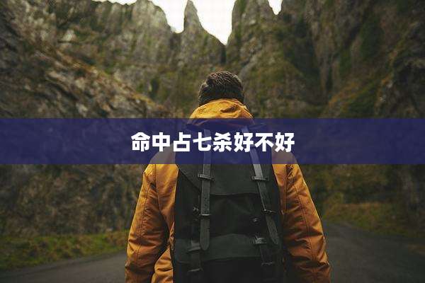 命中占七杀好不好